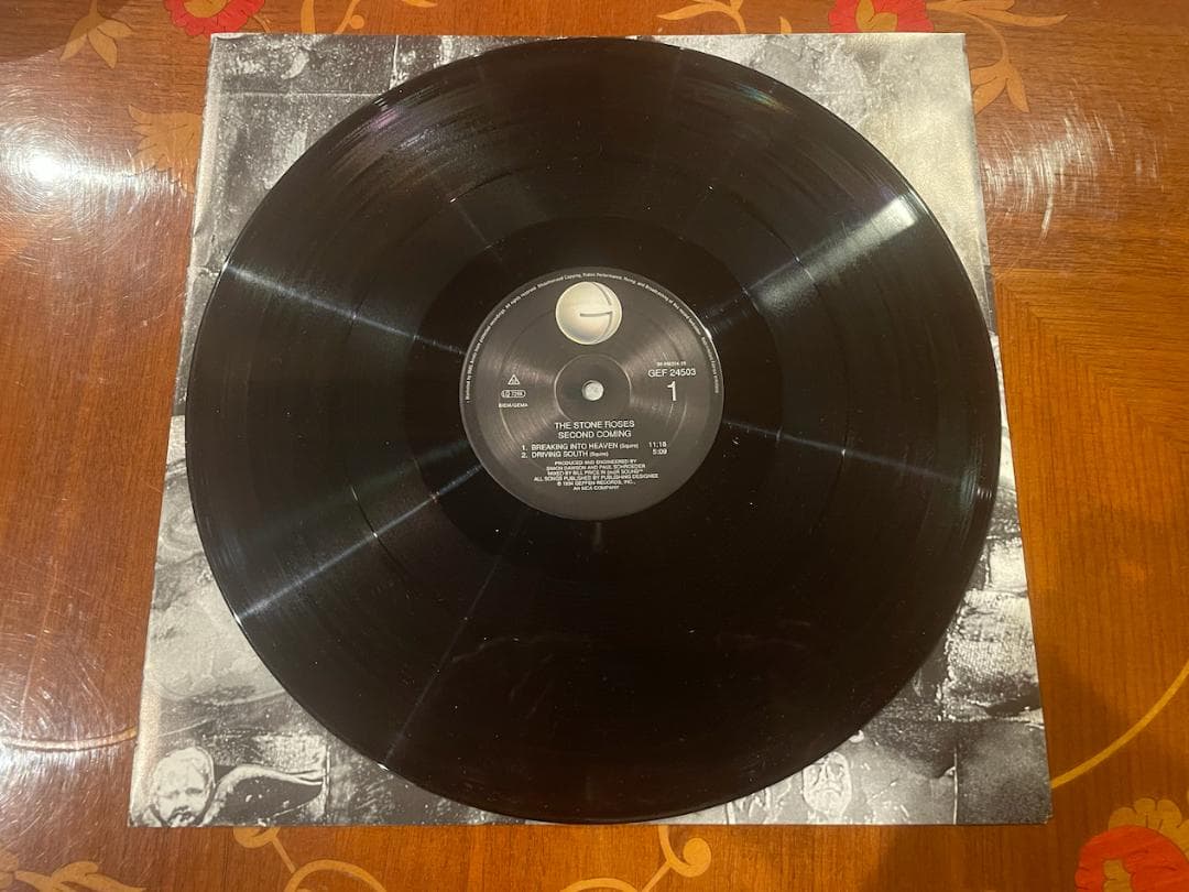 【廃盤レコード】オマケ付き・Stone Roses・Second Coming