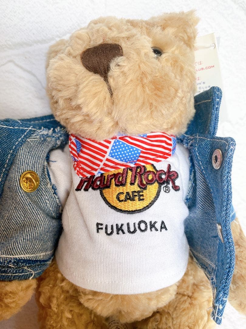 ‼️ま※‼️希少 100体限定 Hard Rock Cafe テディベア 福岡