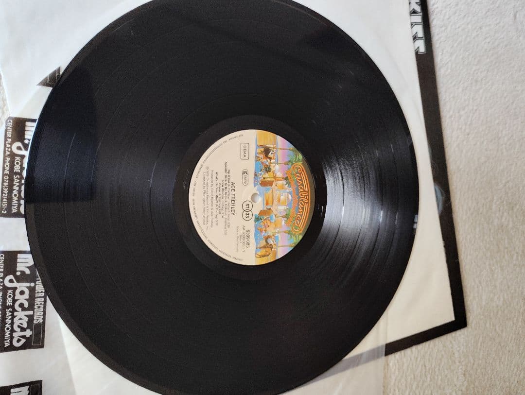 KISS ACE FREHLEY レコード／西ドイツ盤／キッス