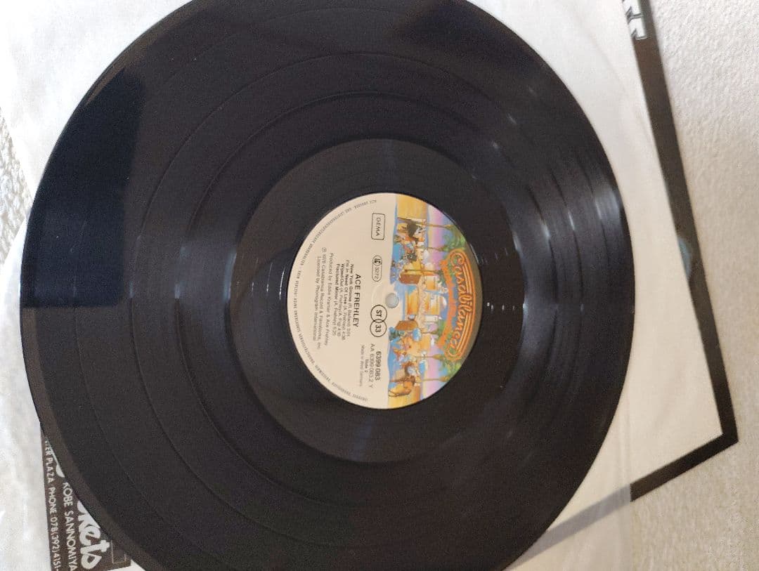 KISS ACE FREHLEY レコード／西ドイツ盤／キッス