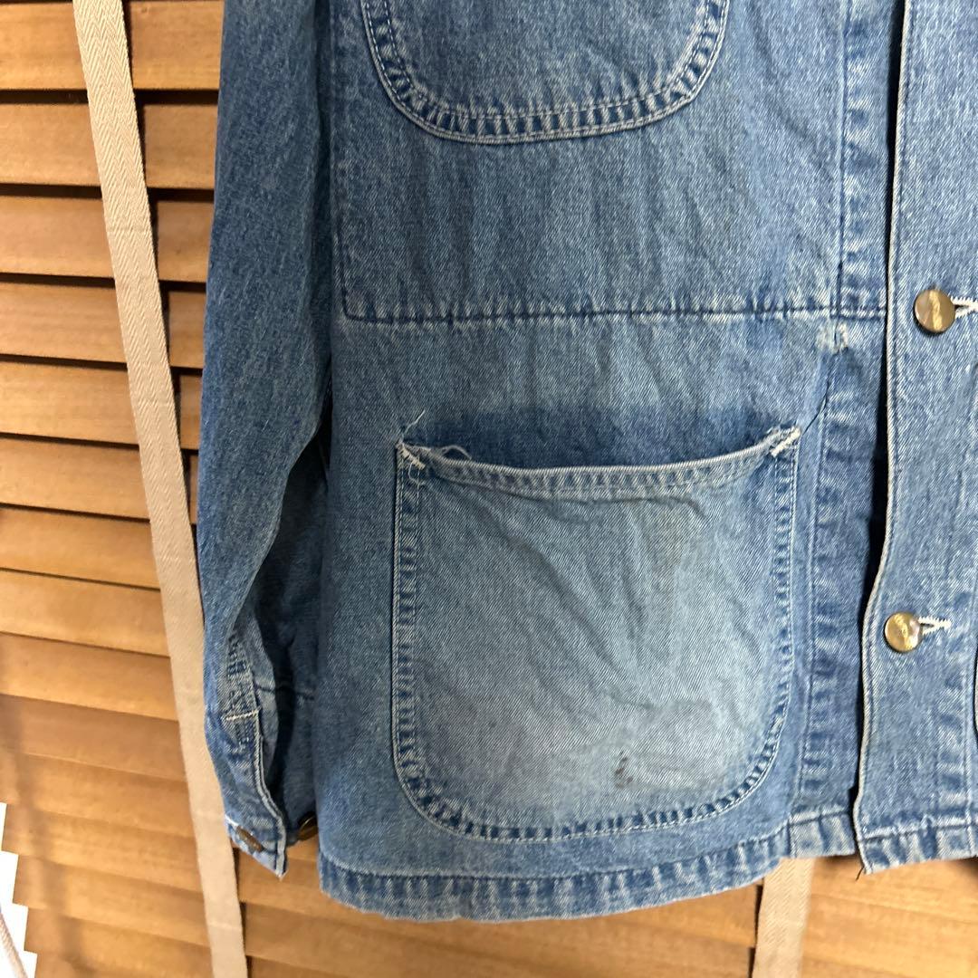 80s 90s Carhartt デニムカバーオール　チョアコート