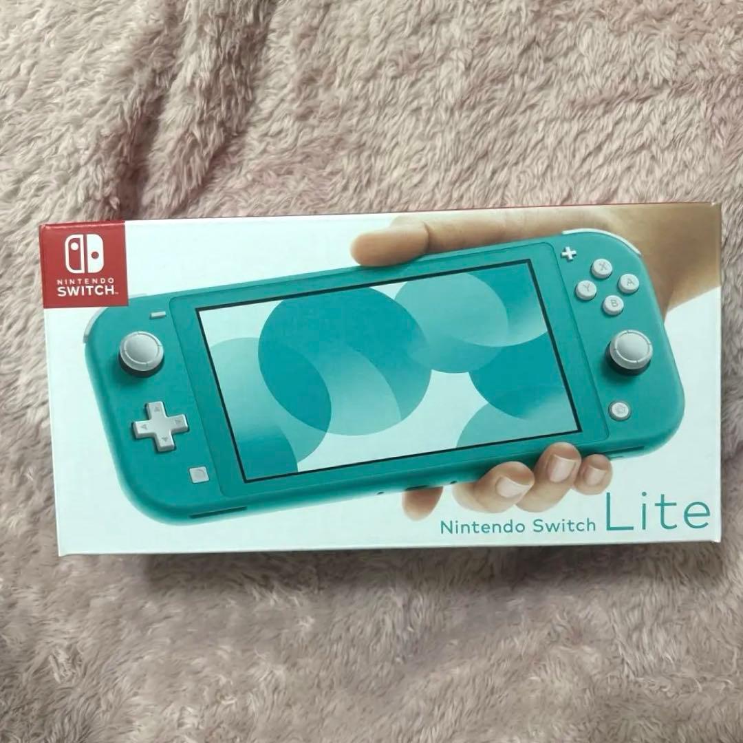 Nintendo SwitchLite 任天堂スイッチライト ターコイズ充電器付