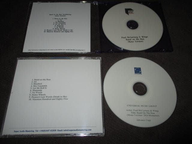 洋楽 paul mccartney band on the run (RARE!)