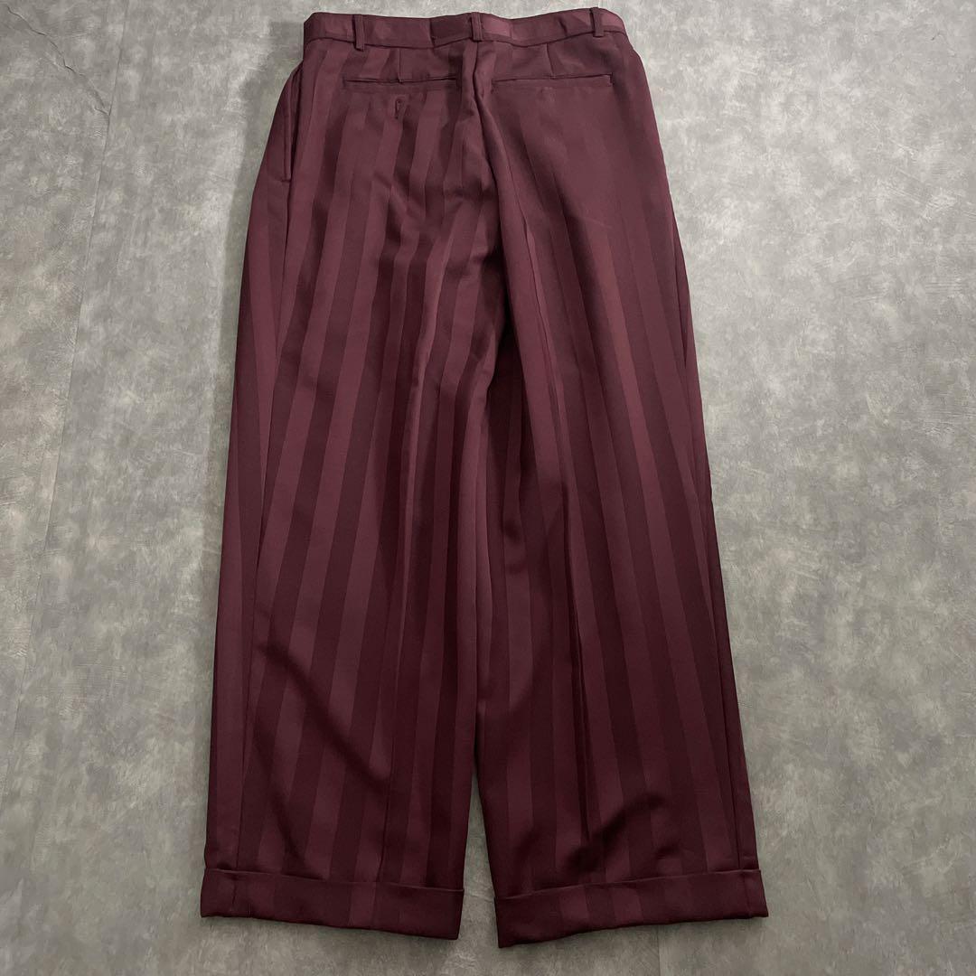 極美品 超ロング丈ジャケット セットアップ スーツ × VERUSACEネクタイ