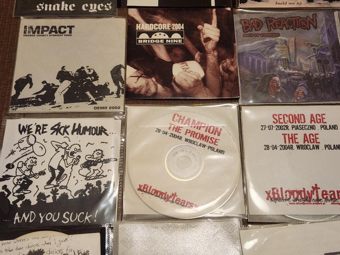 HC パンク SXEのCD/DEMOまとめ売り Judge Biohazard