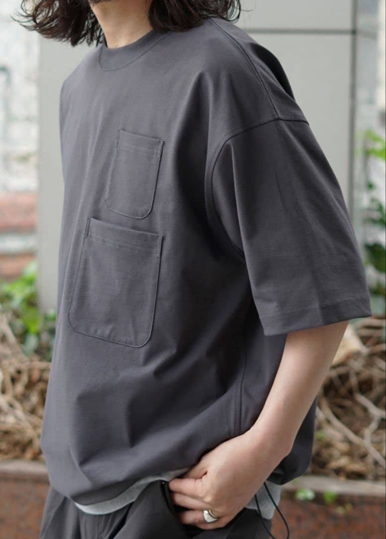 トップス DAIWA PIER39 TECH W/POCKET CREW TEE