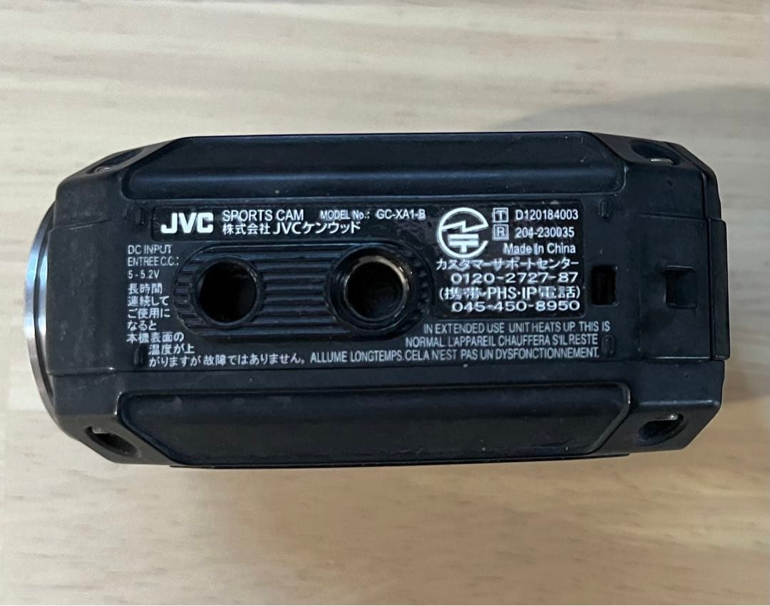 【JVCケンウッド】スポーツカム アクションカム 【GC-XA1-B】
