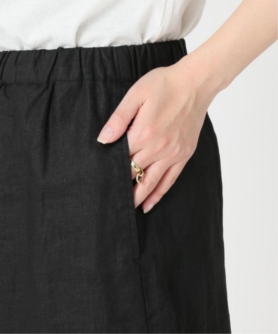 【大人気】JOURNAL STANDARD リネンタックキュロット　ワイドパンツ