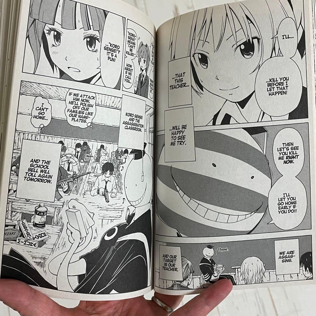 美品 暗殺教室 英語 全巻セット Assassination Classroom