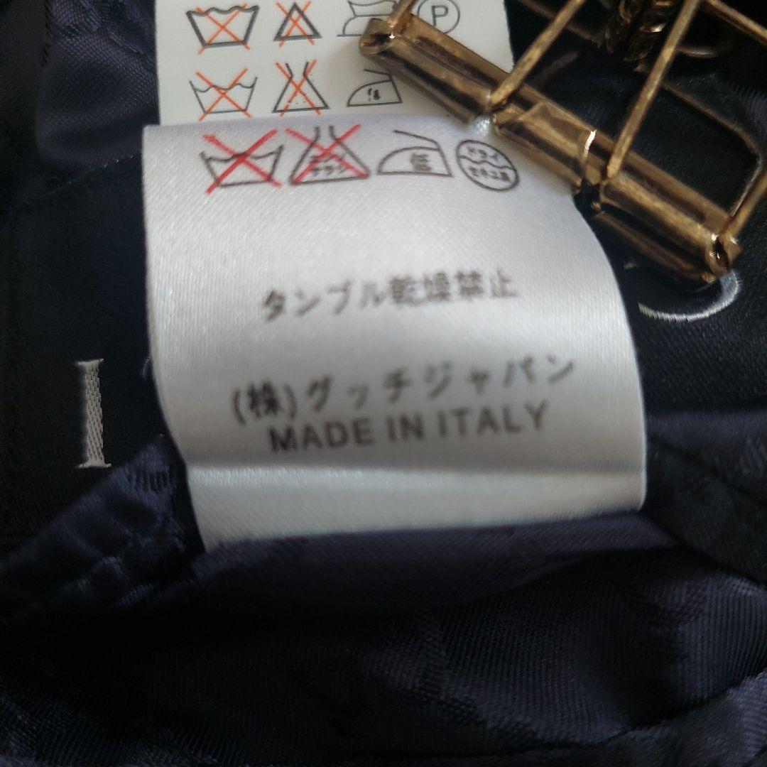GUCCI ネイビー テーラードジャケット 38号