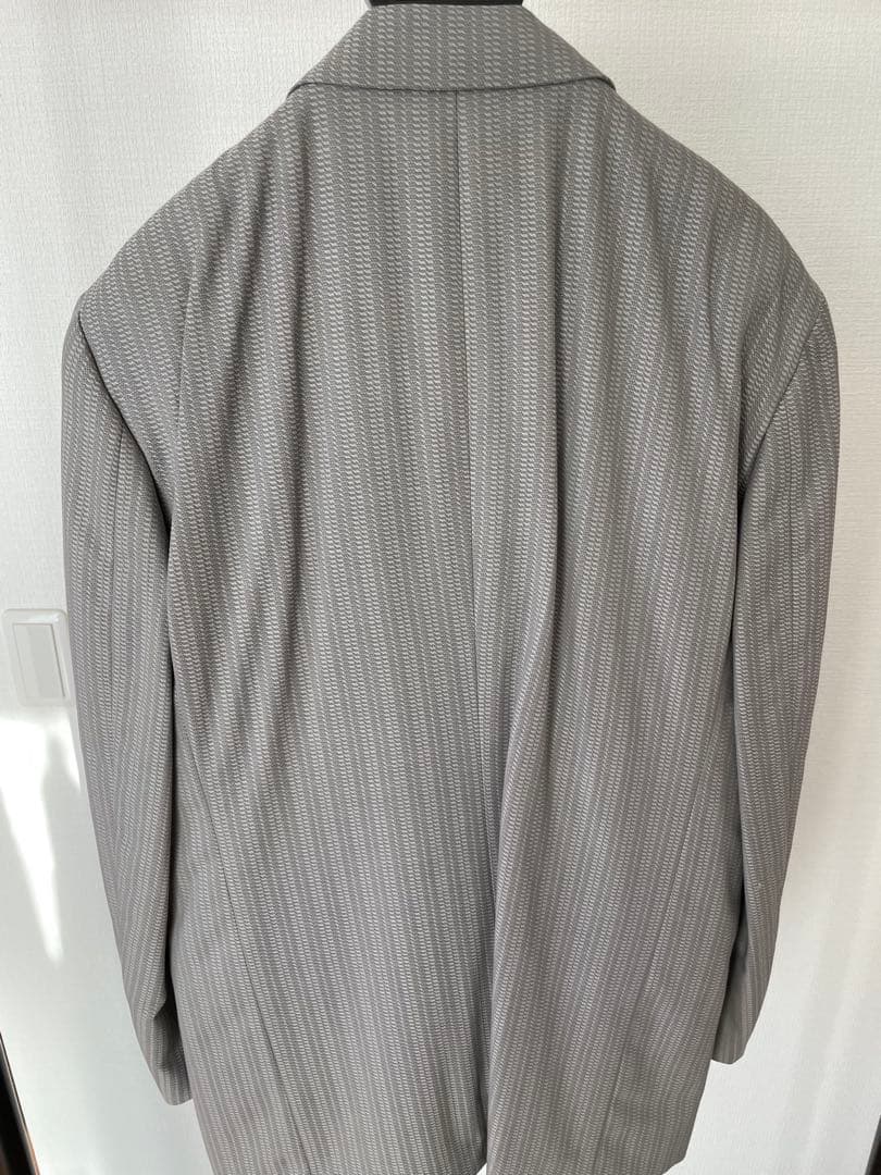 MEN'S TENORAS ダブルブレストスーツジャケット Lサイズ グレー