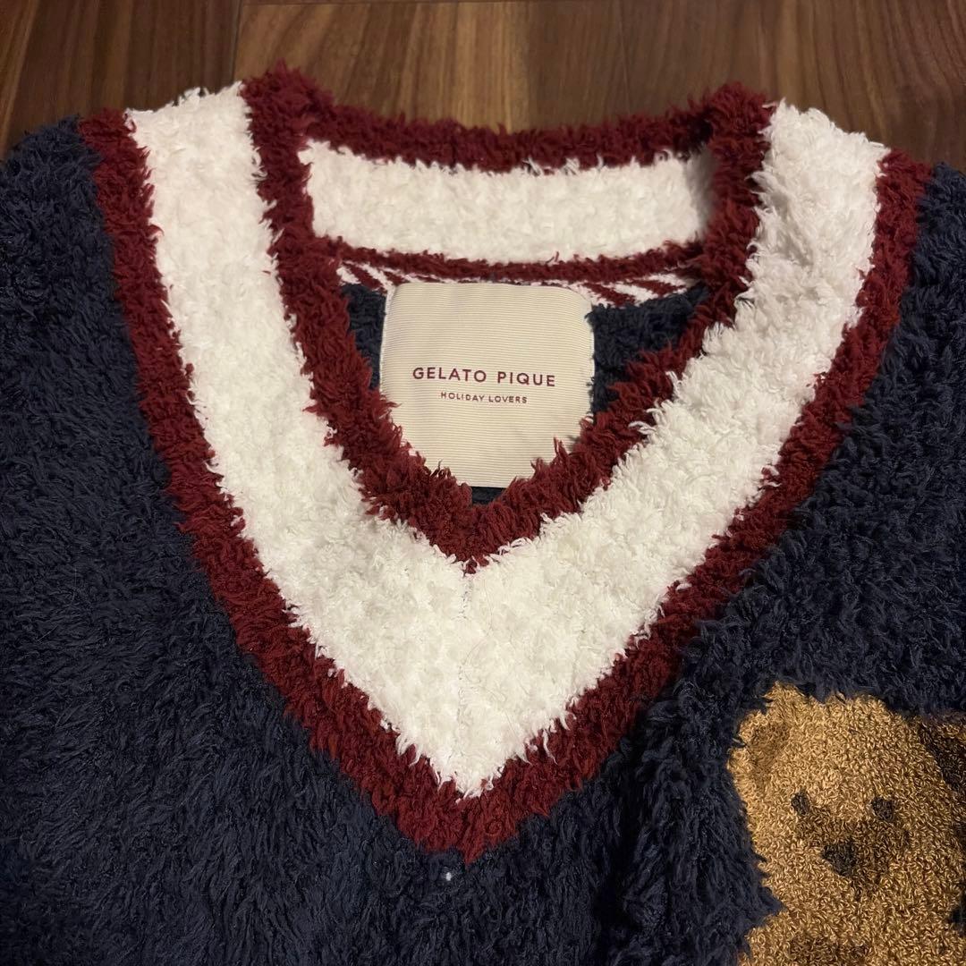 【美品】ジェラピケ ホリデーベア さがらワンピース