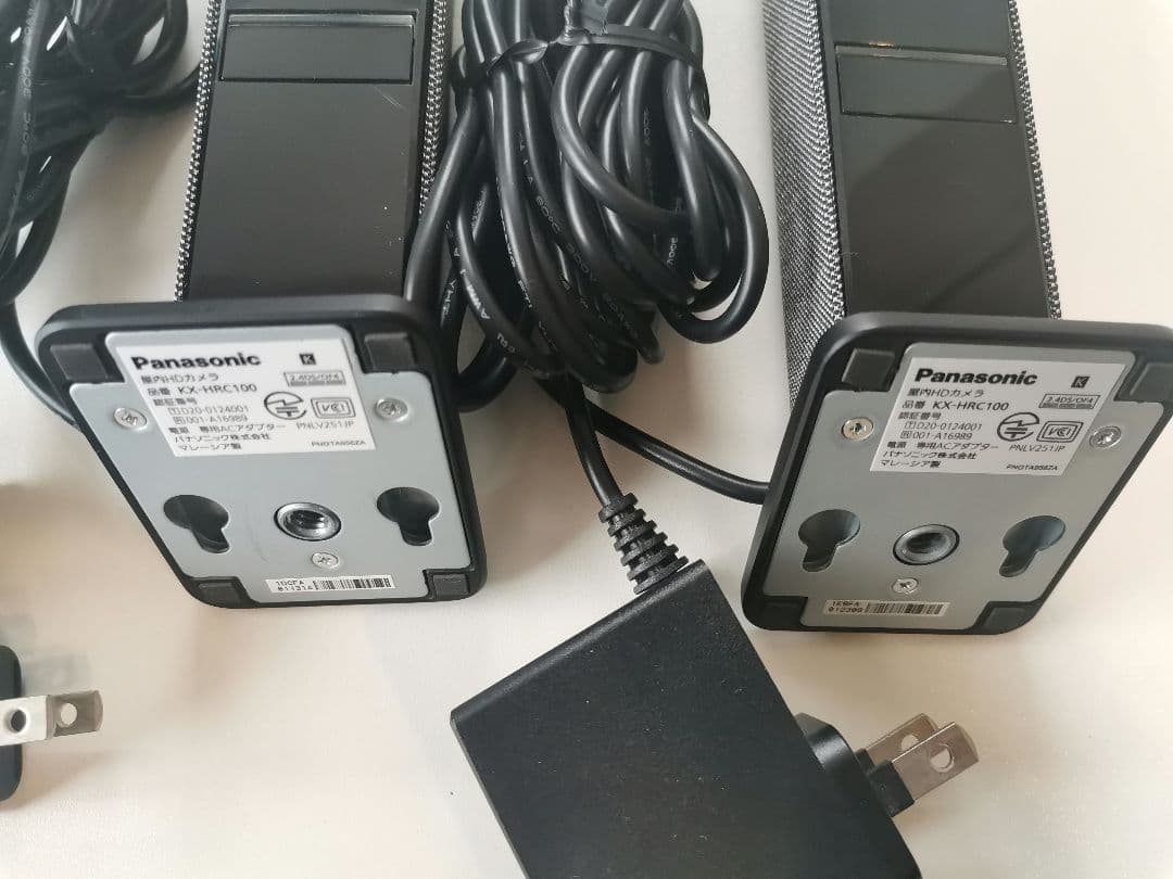 w*3様 パナソニック 見守りカメラ 2台まとめて KX-HRC100 動作品