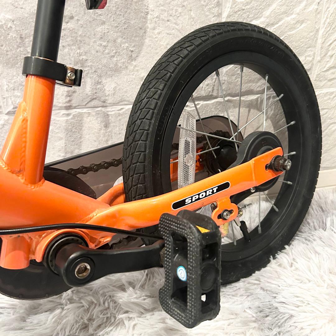 【美品　動作良好】ストライダー14X 子供用自転車 オレンジ　キックバイク