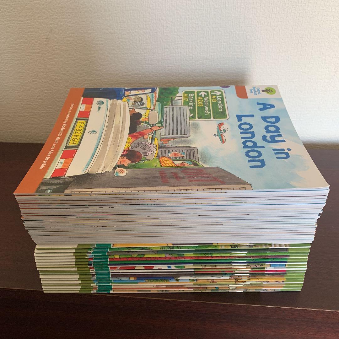 春休みセールOxfords reading tree 4-9(65冊)