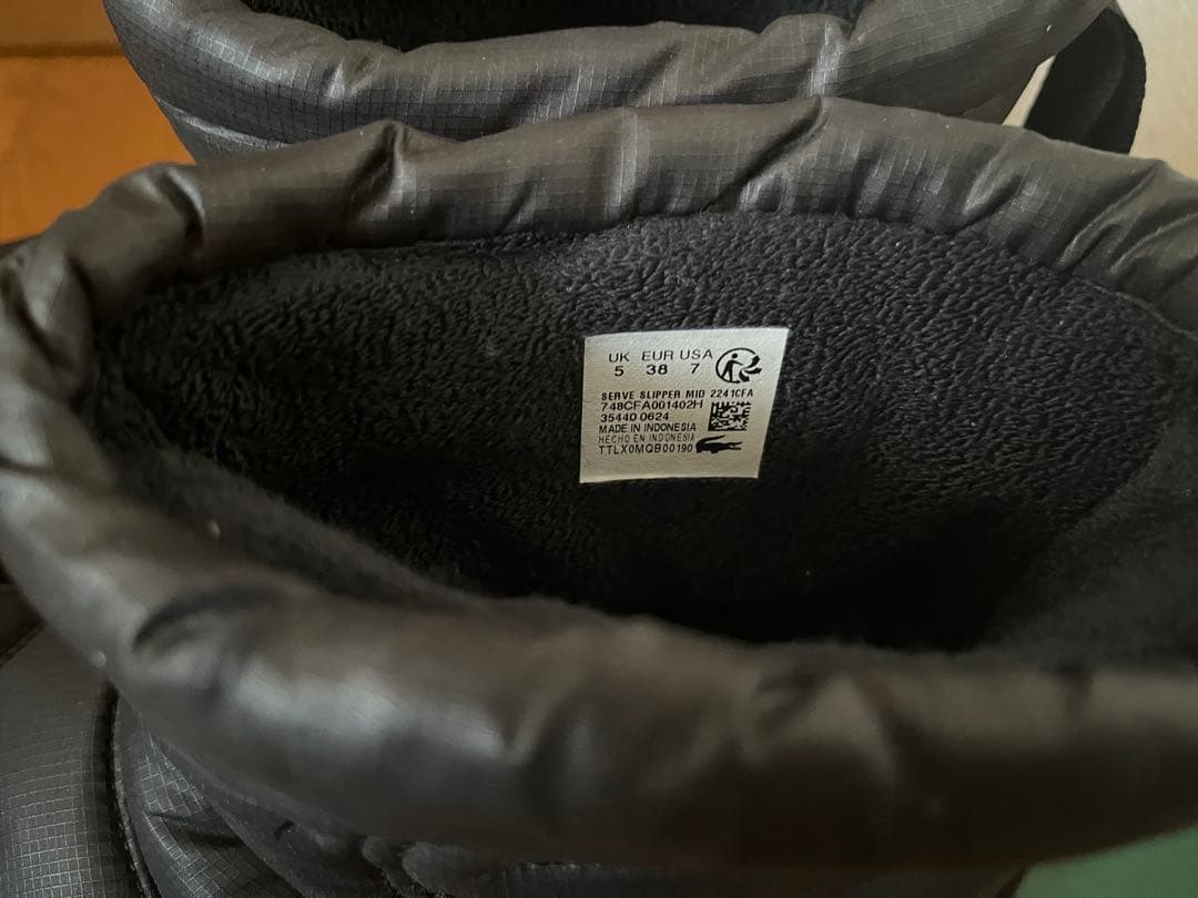 ラコステLACOSTEレディース ウインターブーツ 2241CFA 新品、未使用