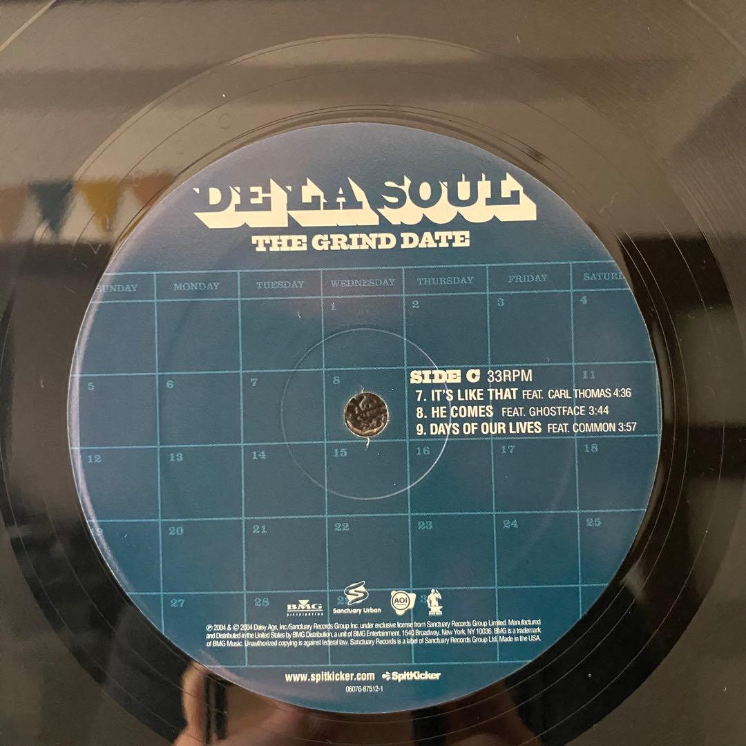 [未使用] De La Soul ‎– The Grind Date US盤