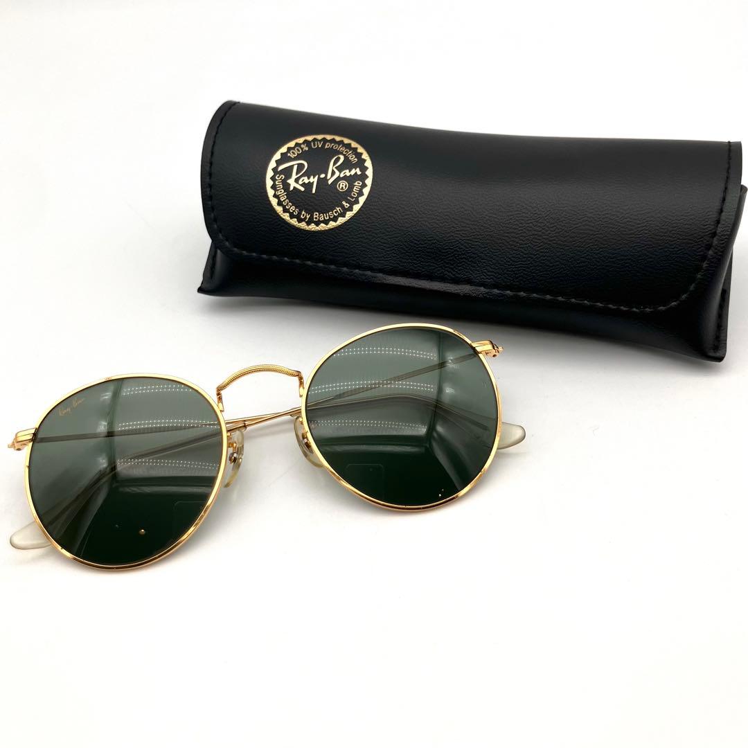 Ray Ban レイバン ゴールド メタル フレーム サングラス ボシュロム社製