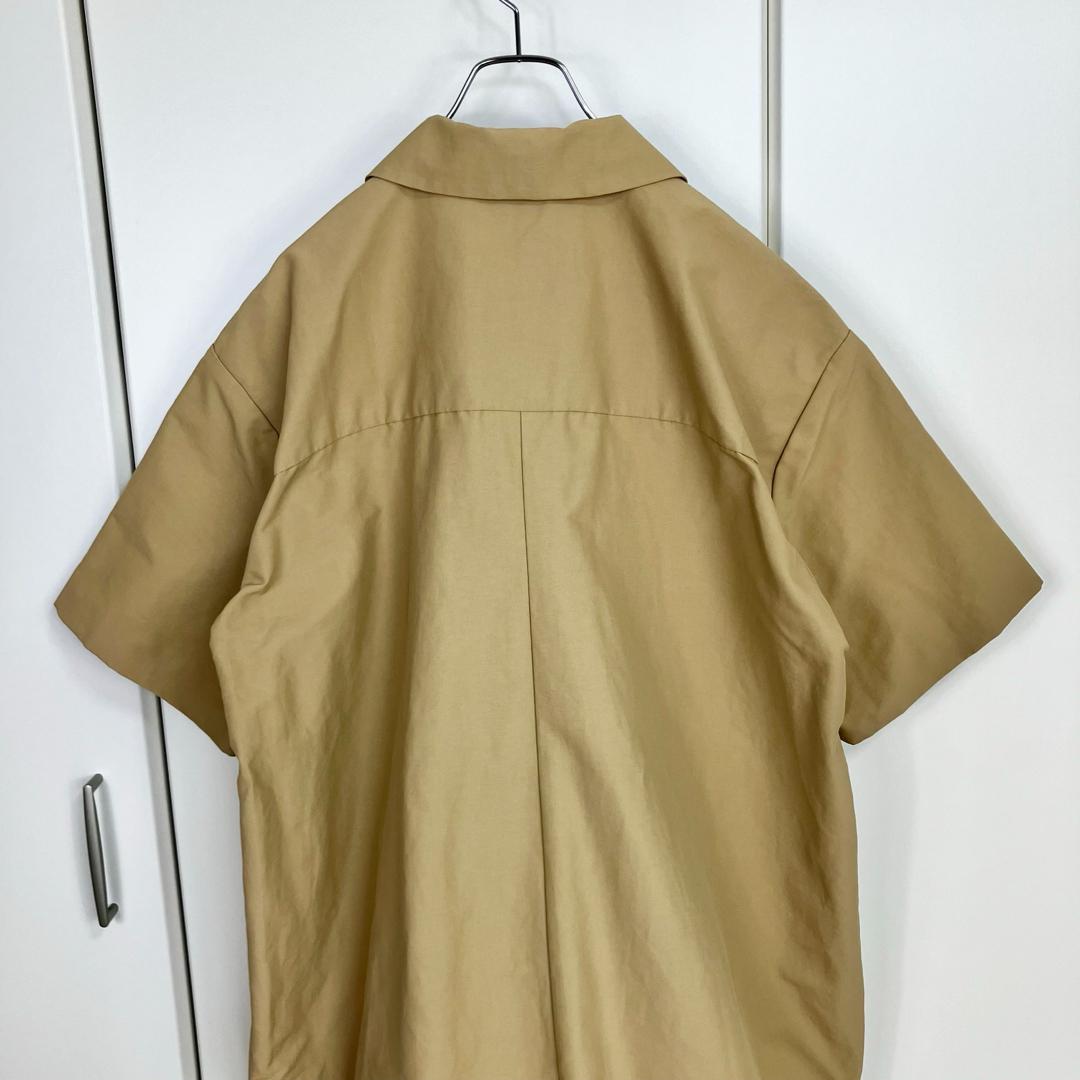 マチャット ハーフスリーブ グログラントレンチジャケット ベージュ