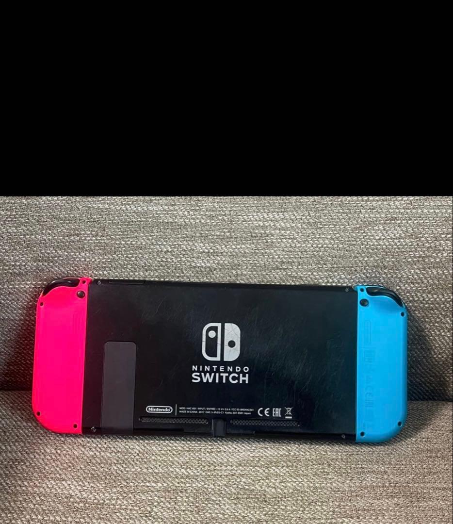 Nintendo Switch 本体 青/赤 Joy-Con 4ゲームカード付き