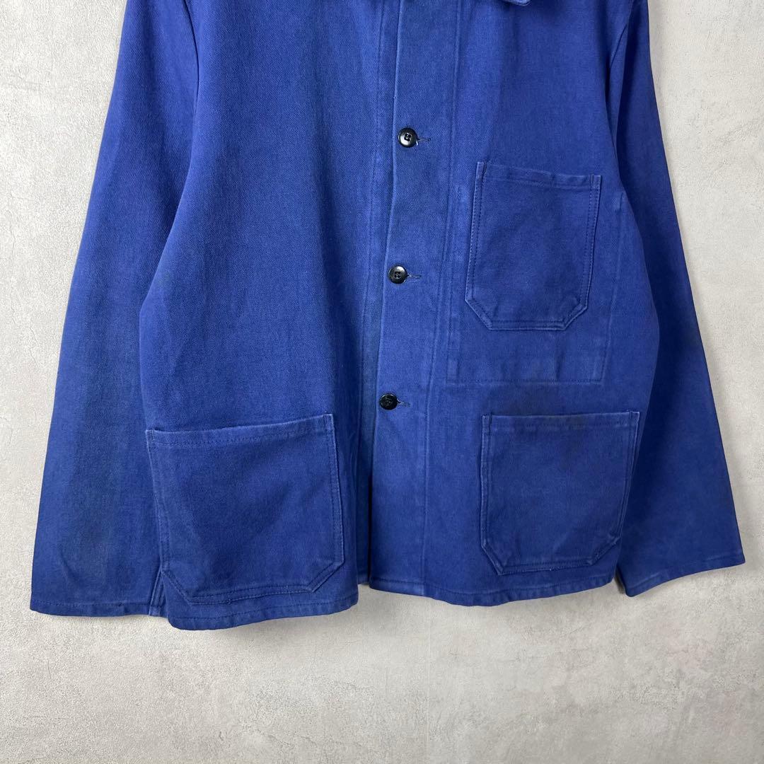 70s ワークジャケット カバーオール ドイツ モールスキン vintage