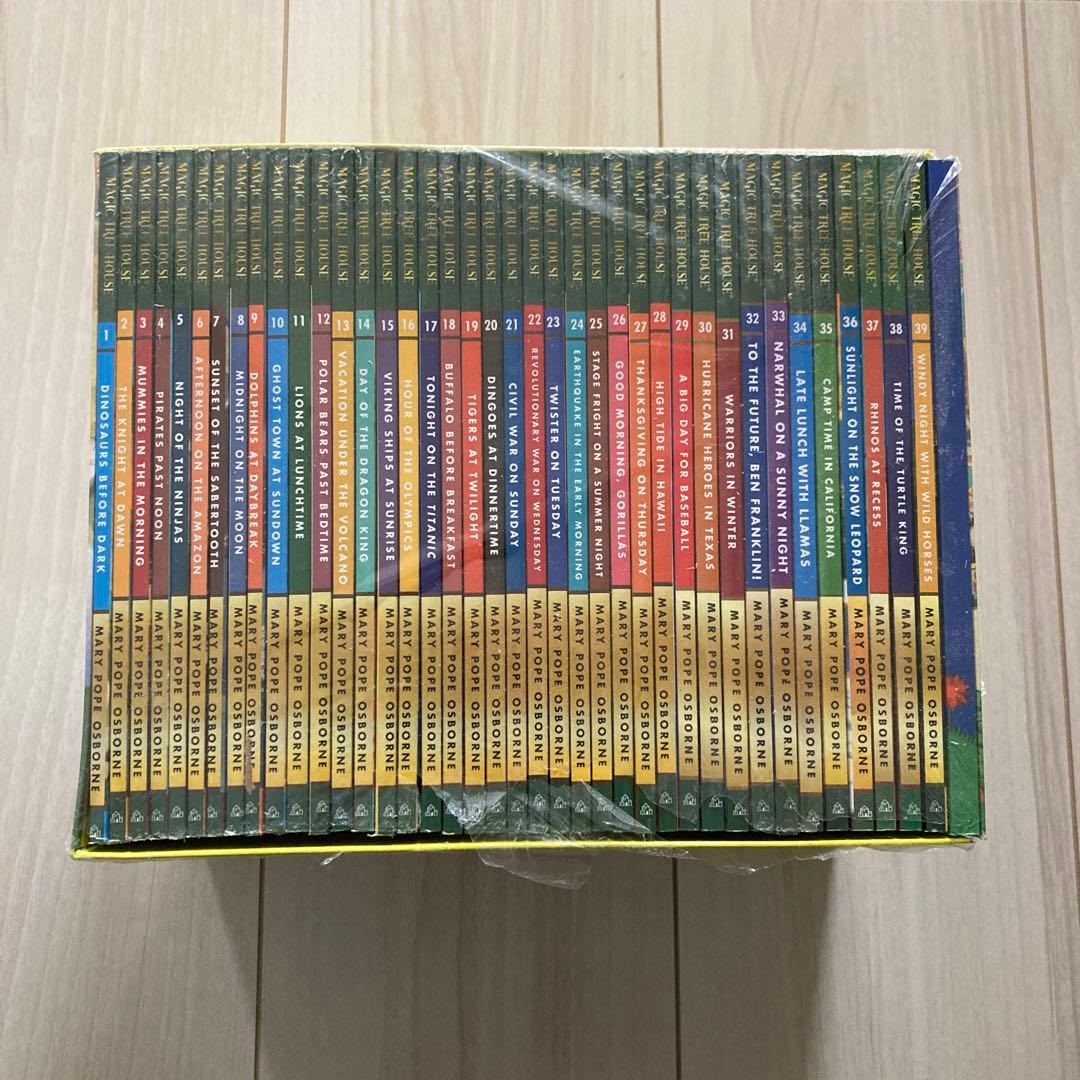 f*u様 MTH (Magic Tree House )英語絵本39冊　ワークブ