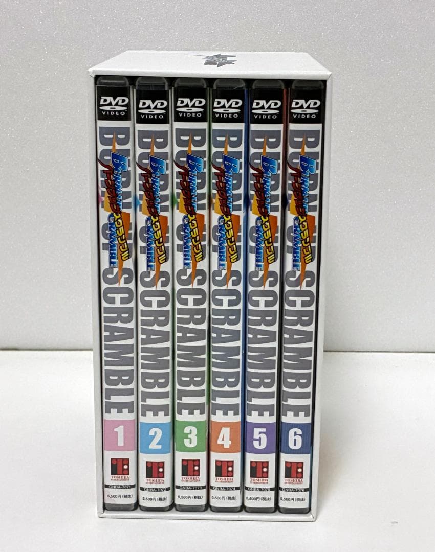 BURN-UP SCRAMBLE 6巻セット セル品 DVD -BOX
