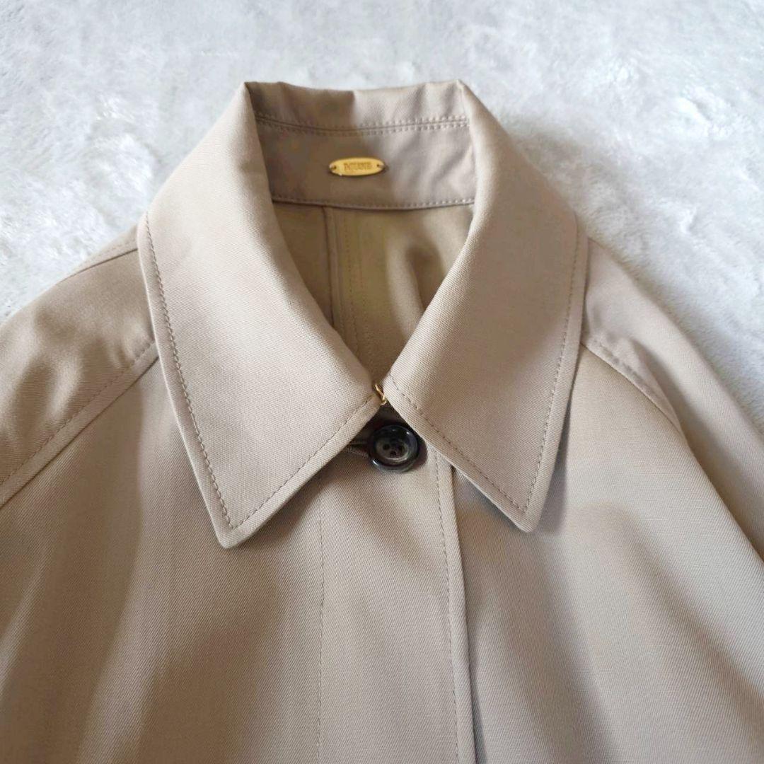美品 ミューズドゥーズィエムクラス ウールシルクギャバトレンチコート 25SS