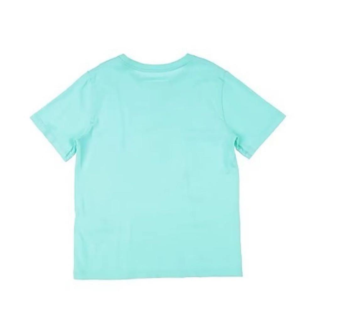新品未使用タグ付き　MM6 半袖Tシャツ　ターコイズブルー　6プリント