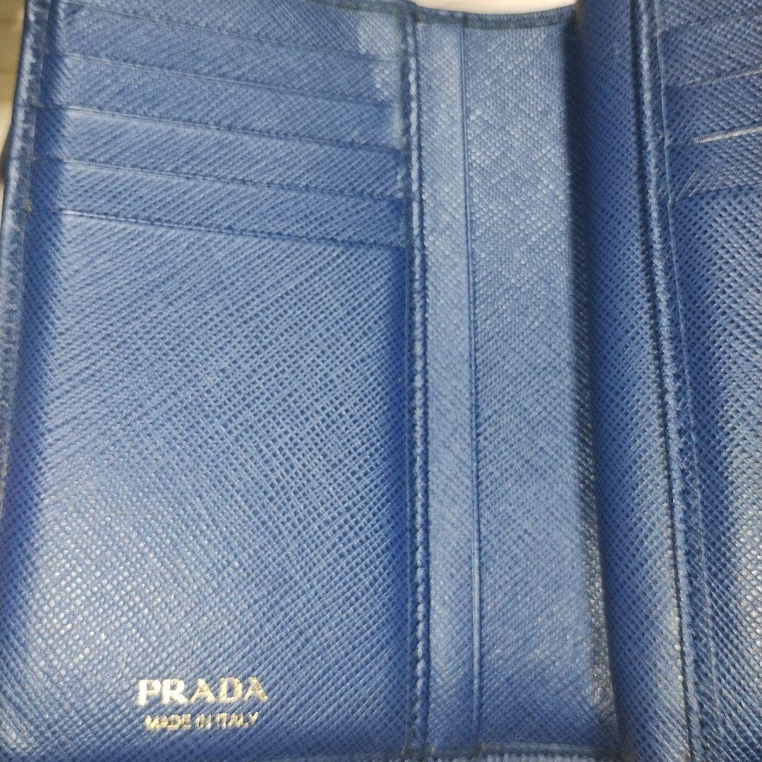 美品　PRADA 二つ折り財布