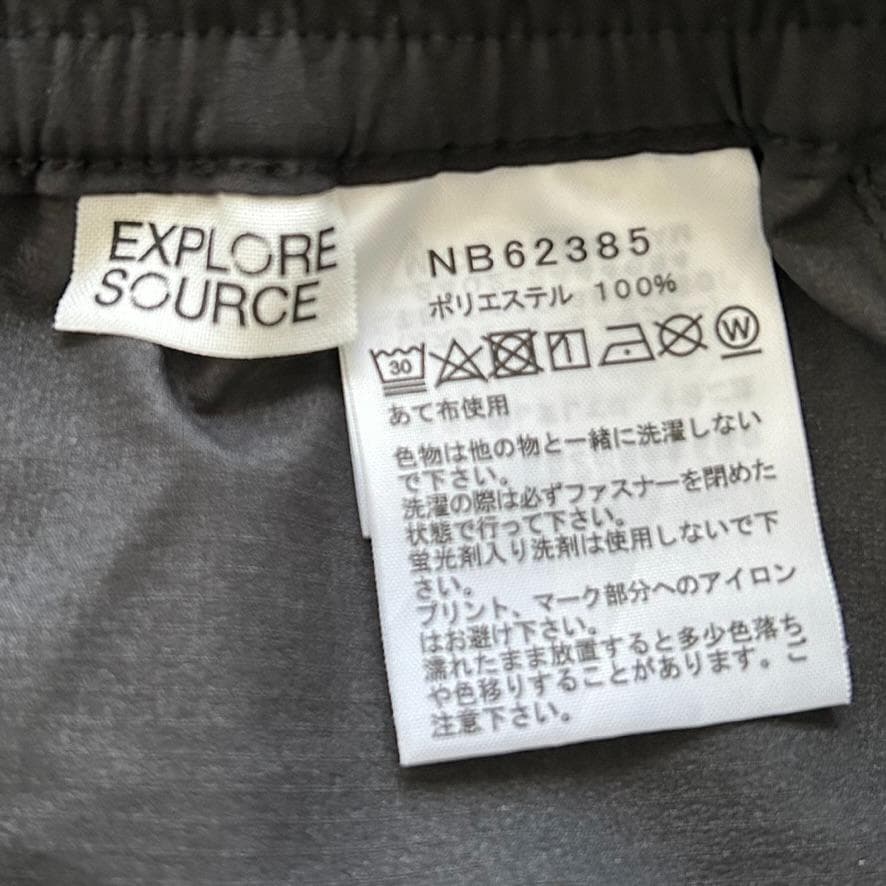 b*中様 ノースフェイス ES エニータイムウィンドロングパンツ 黒 S NB6