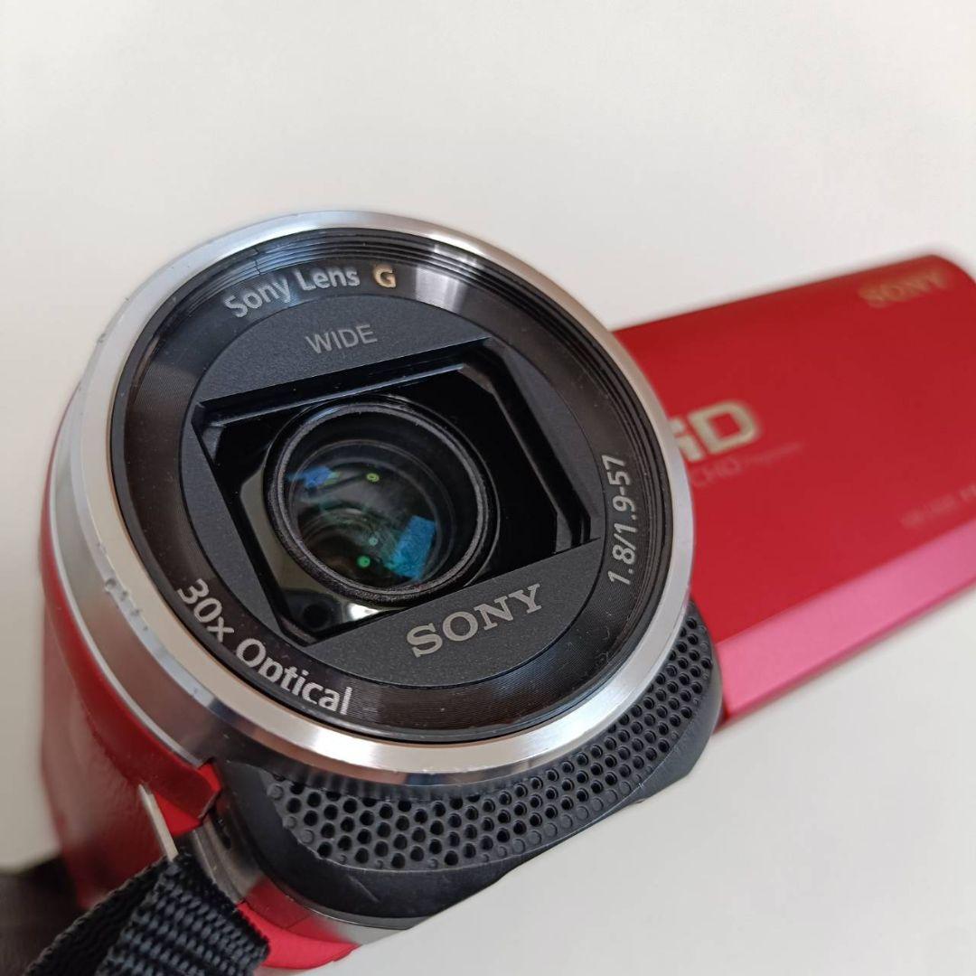 SONY ビデオカメラ HDR-CX680 レッド　2019年製 赤 レッド