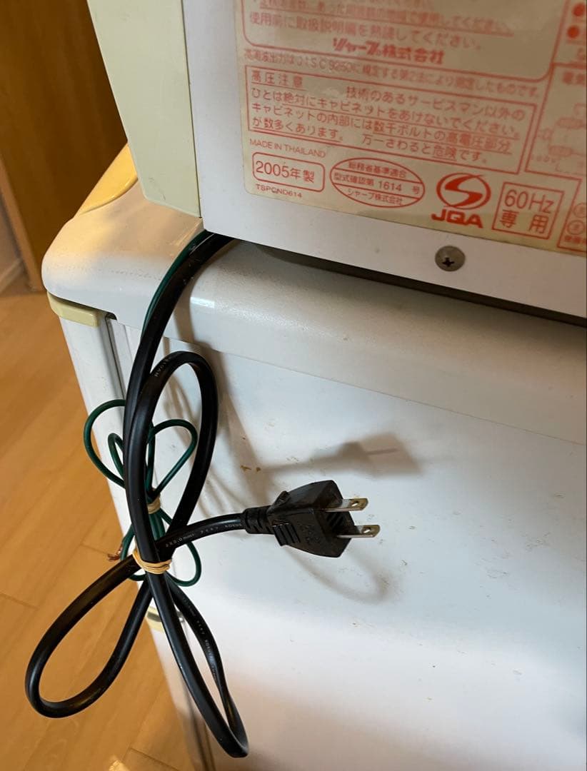 SHARP 電子レンジ RE-14-JS6P ターンテーブル 一人暮らし