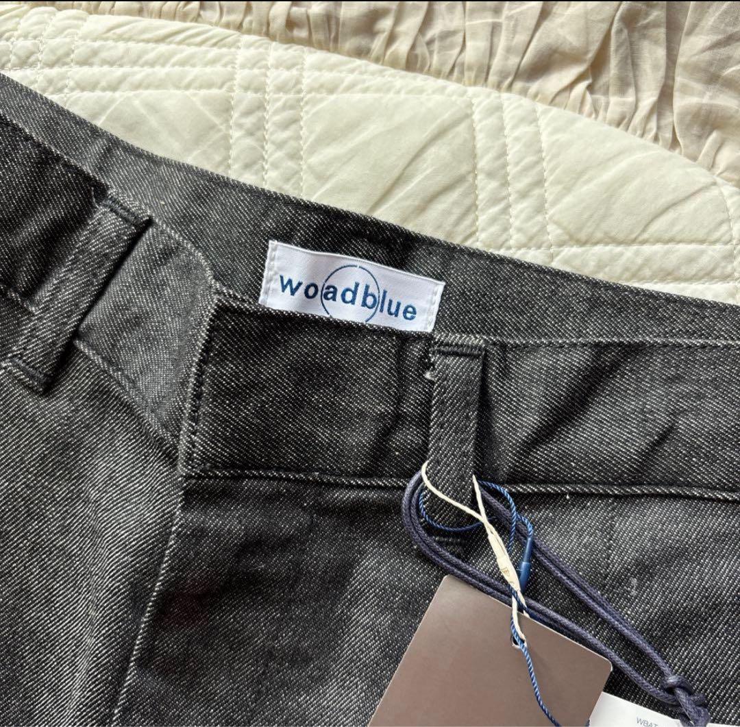 【✨新品タグ付き】坪田あさみ × woadblue / 2タック デニムパンツ