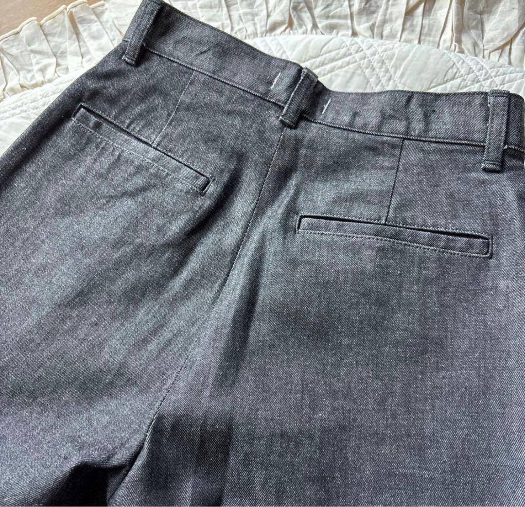 【✨新品タグ付き】坪田あさみ × woadblue / 2タック デニムパンツ