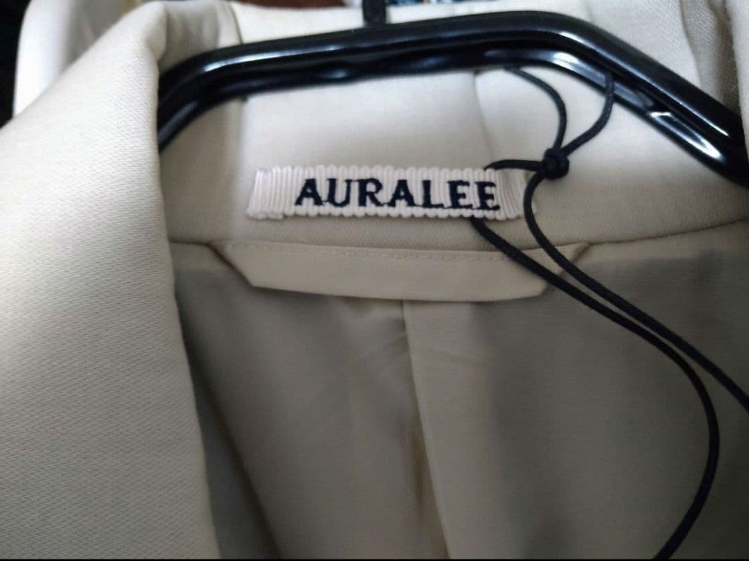 AURALEE スポンジウール ダブルコート アイボリー 新品タグ付