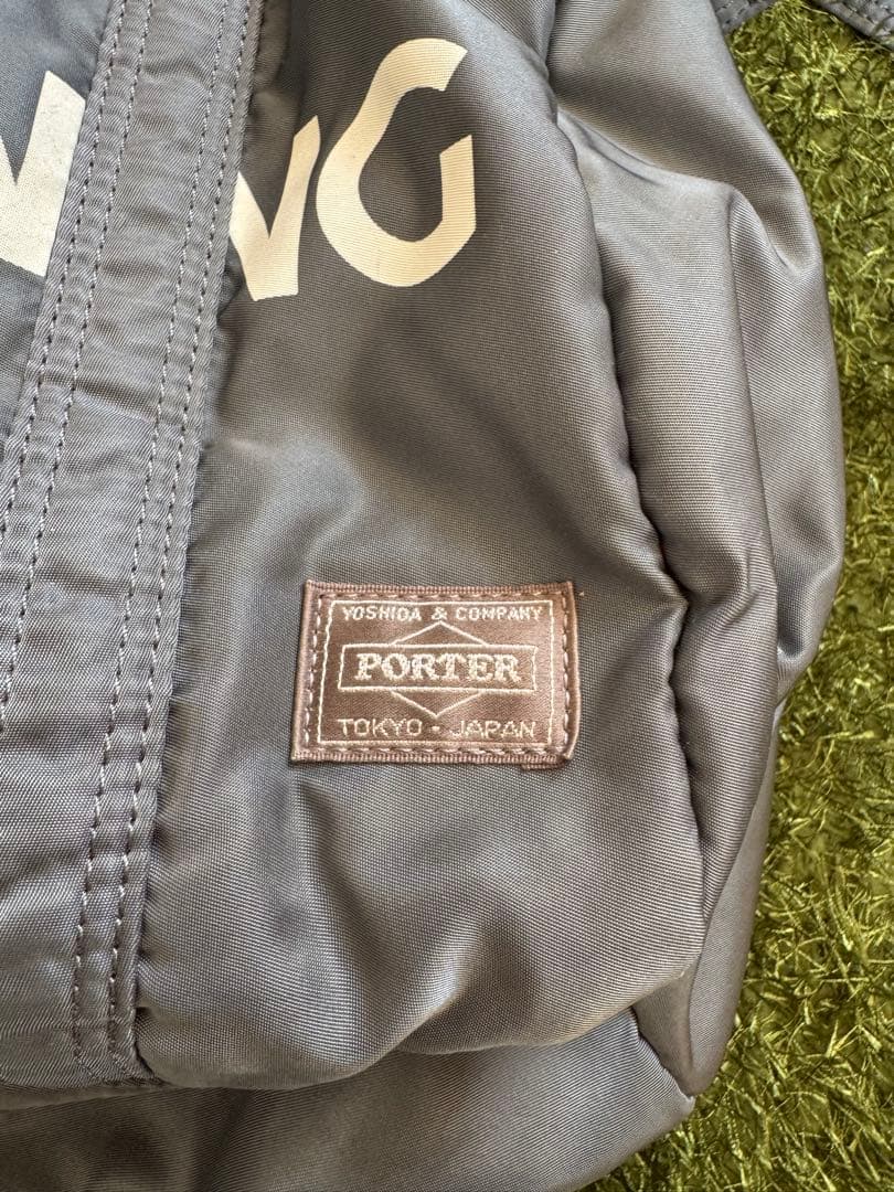 PORTER SEASONING ボストンバッグ グレー