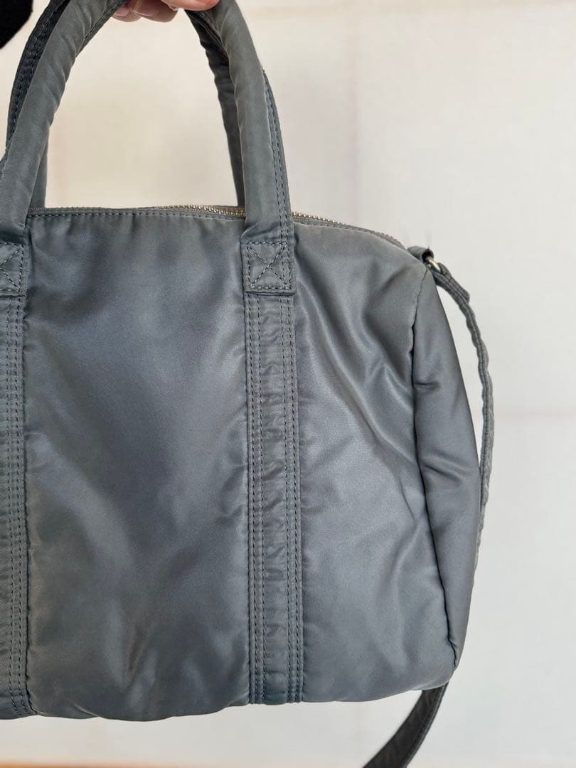 PORTER SEASONING ボストンバッグ グレー
