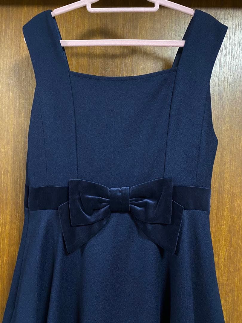 Jane Marple ジャンパースカート ネイビー