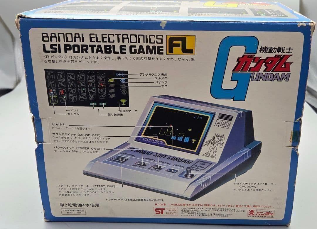 【動作品】 FL モビルスーツ ガンダム ゲーム レトロ 昭和 レア 希少