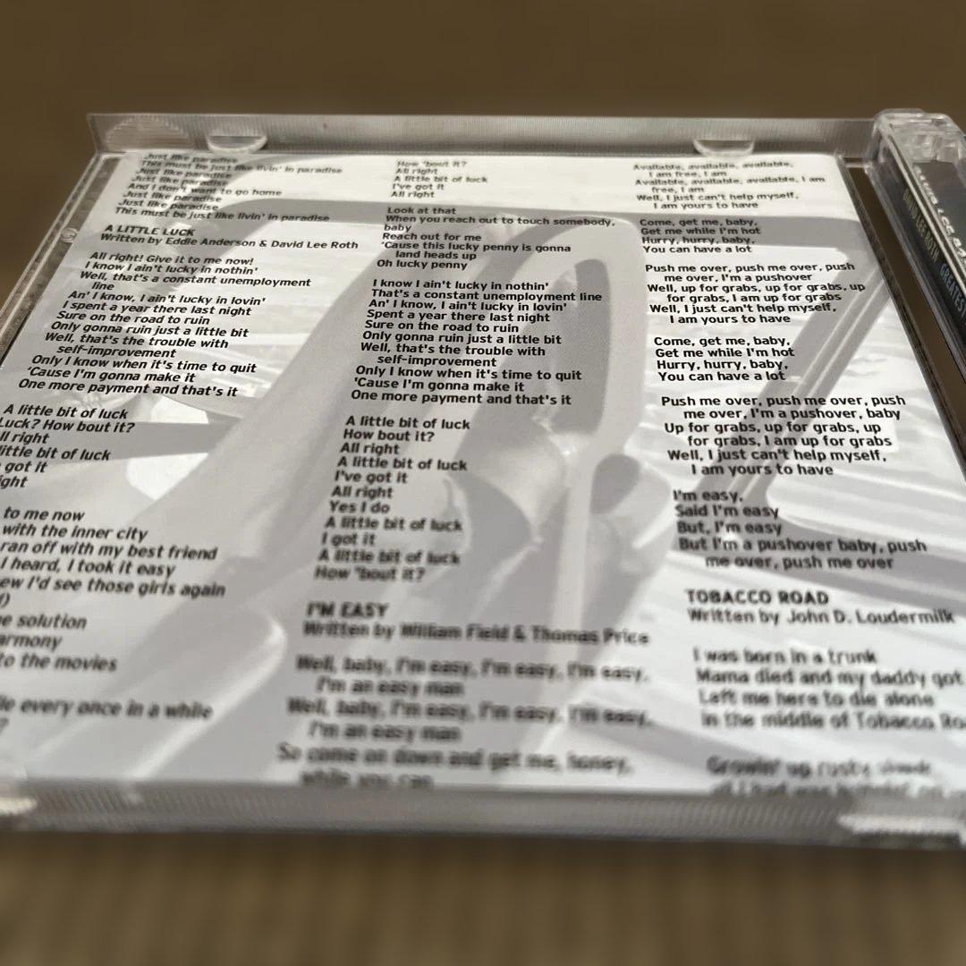 【DVD付 ベスト盤】 デイヴィッド・リー・ロス ／ グレイテスト・ヒッツ