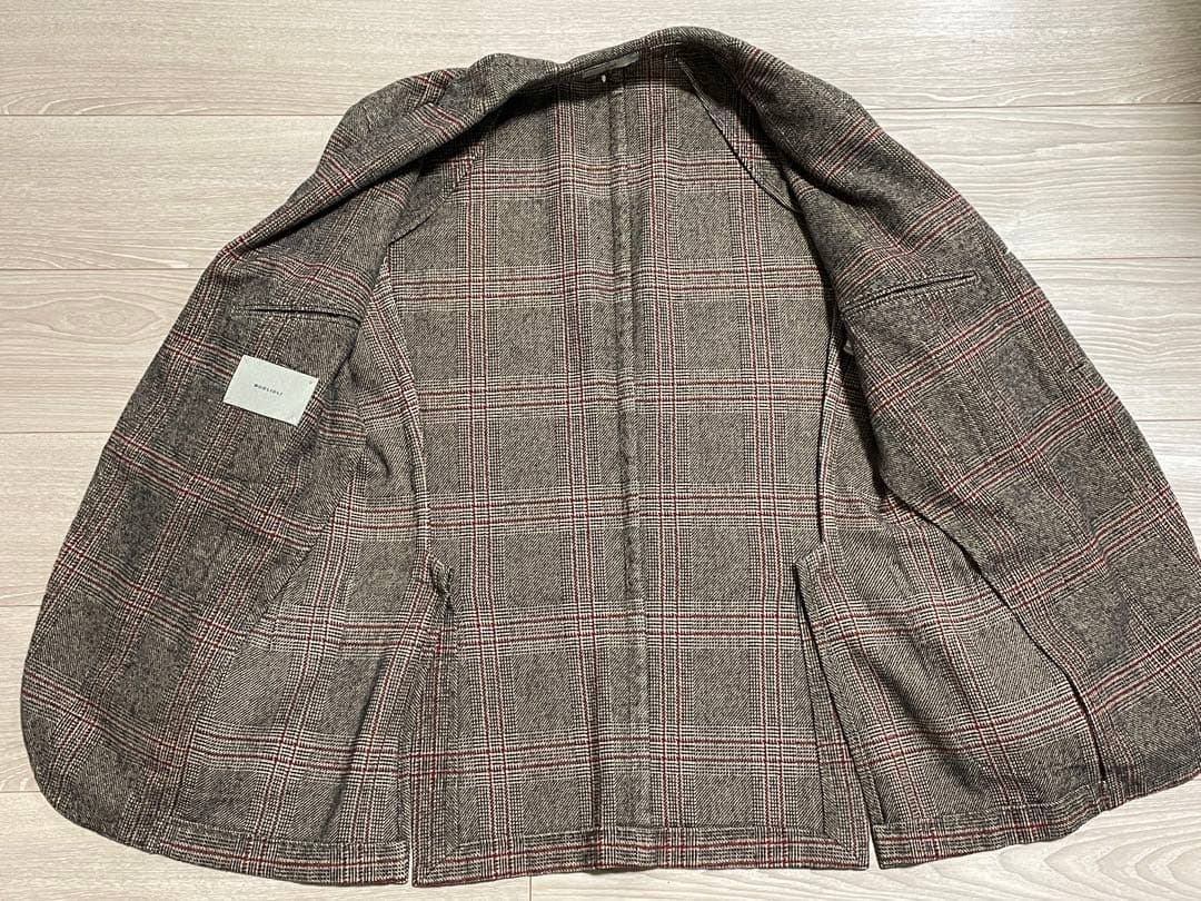 マ*リ様 BOGLIOLI ボリオリ COAT ウールコットン テーラードジャケ