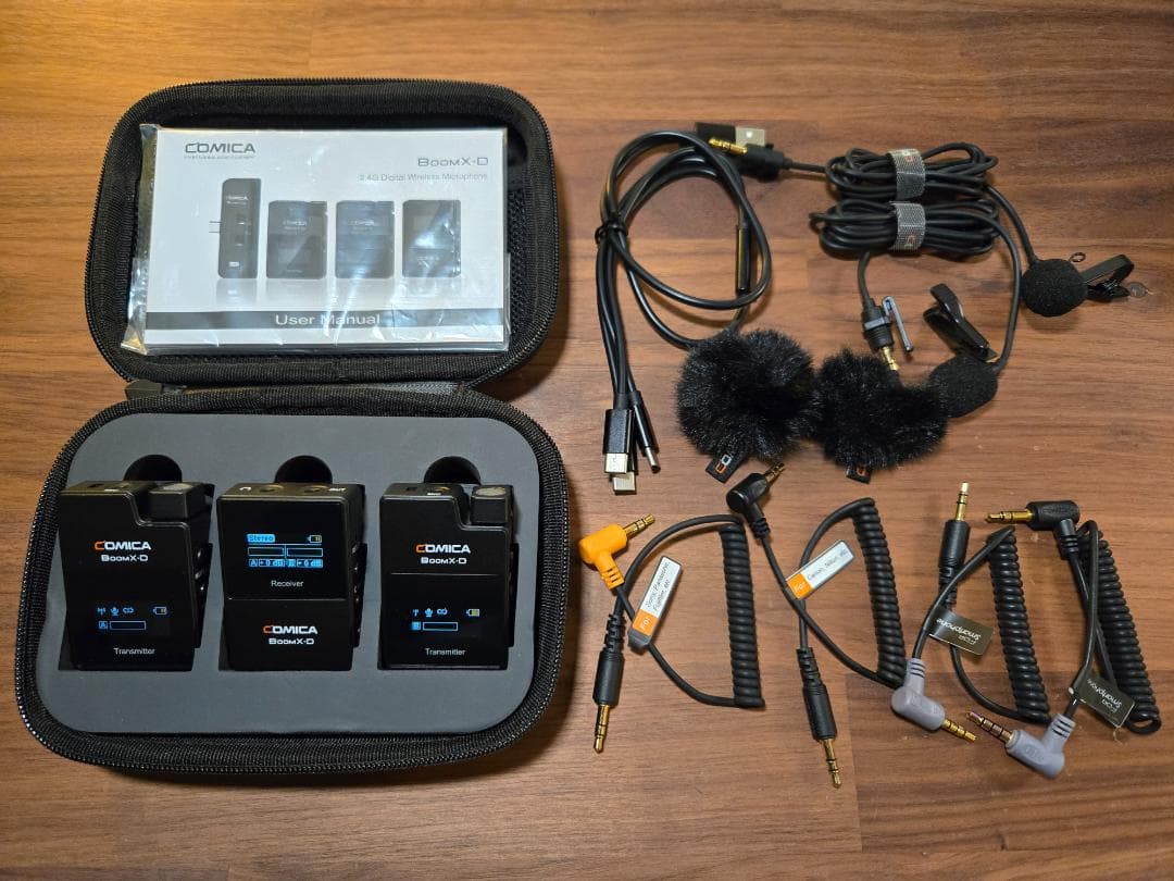【未使用品】COMICA BoomX-D D2 ワイヤレスマイクセット