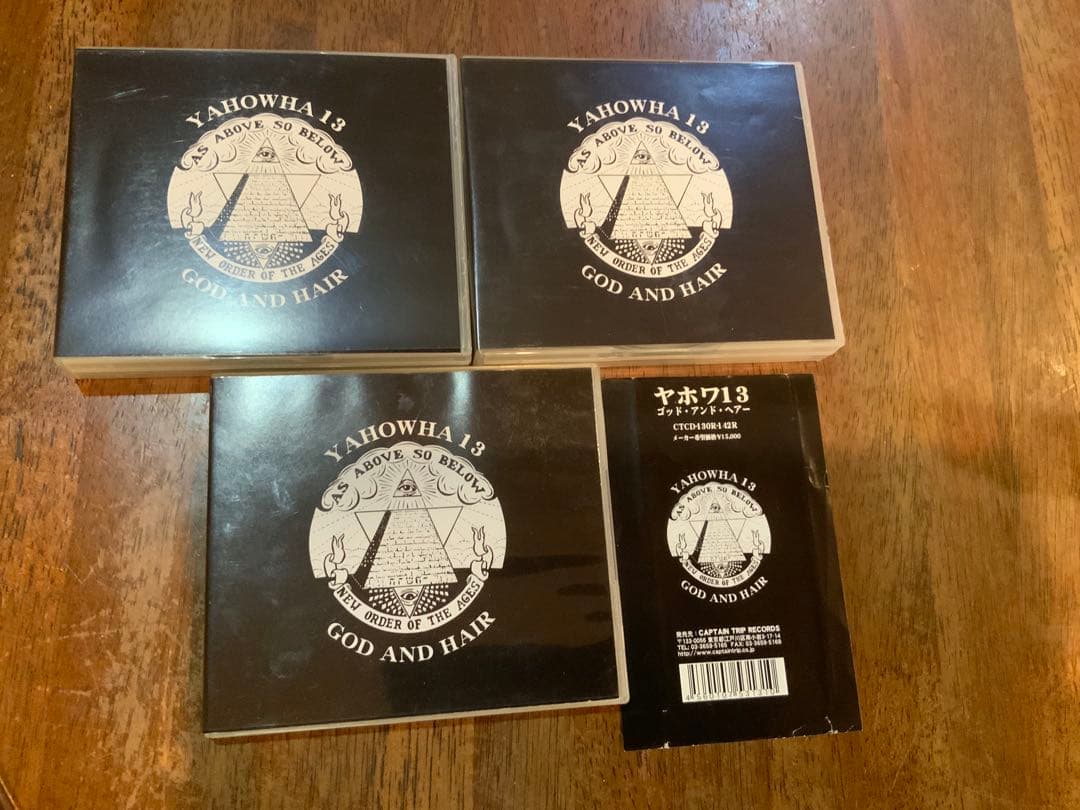 ヤホワ13　Yahowha13★God And Hair 13CD