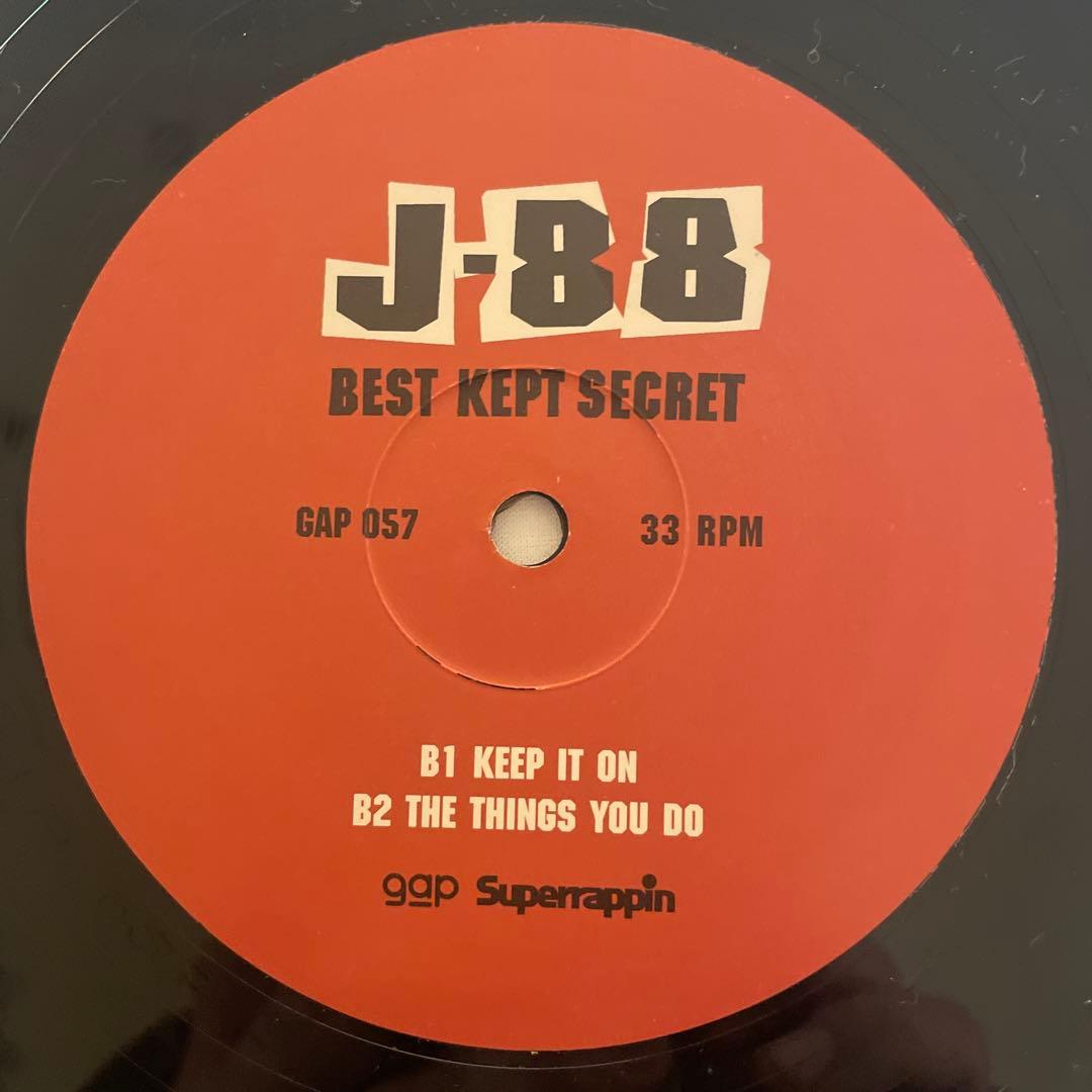 J-88 BEST KEPT SECRET LP レア盤