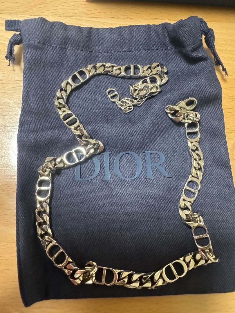 Christian Dior ディオール CD ICON チェーン ネックレス
