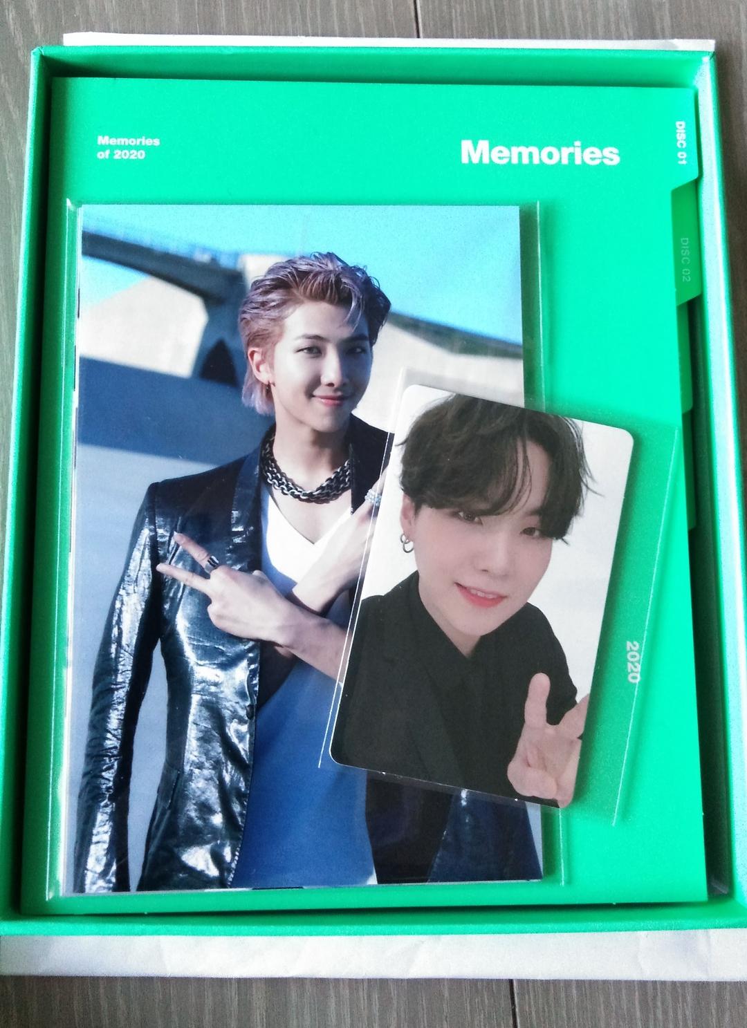 BTS memories 2020 Blu-ray トレカSUGA