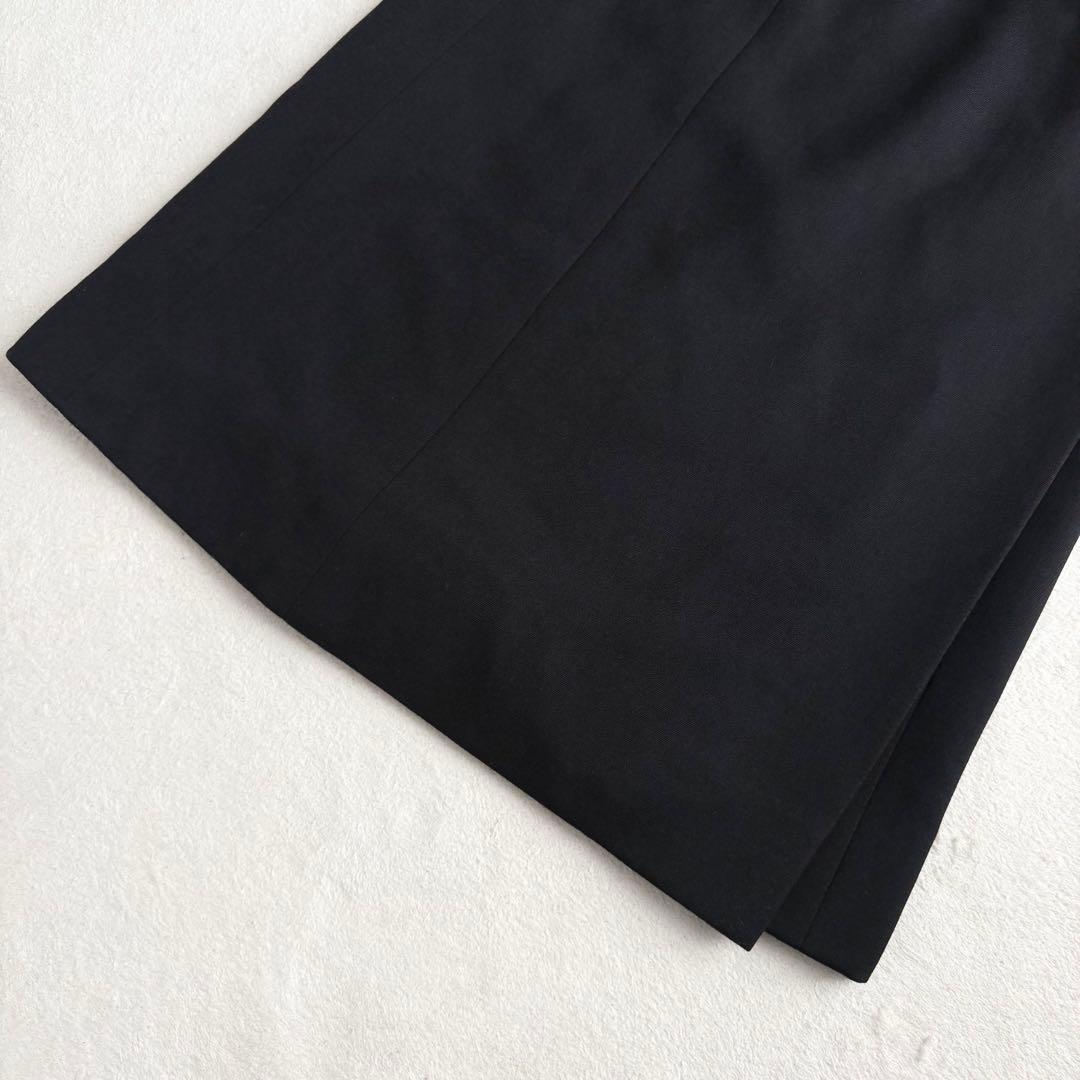 美品✨エルメス 裏地総柄 レザーベルト 巻きスカート ロングスカート 36
