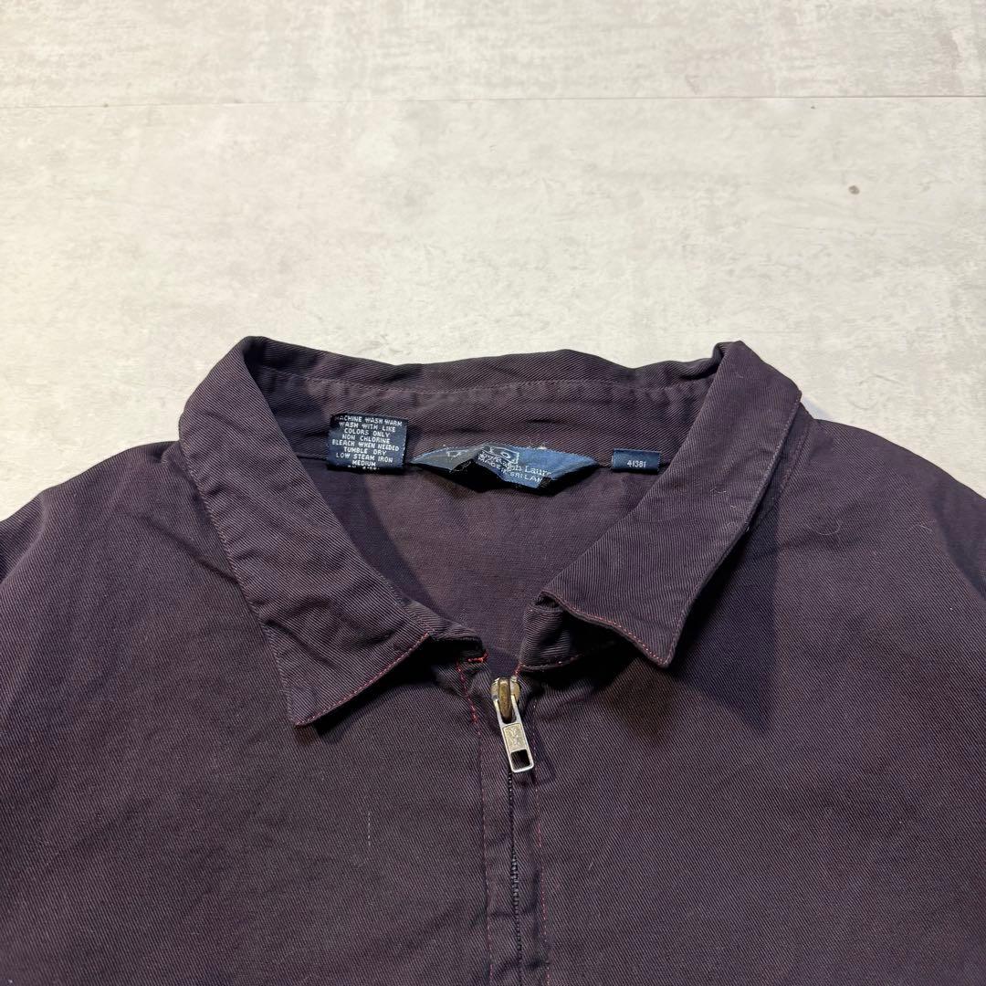 80s~ POLO Ralph Lauren スイングトップ コットンジャケット