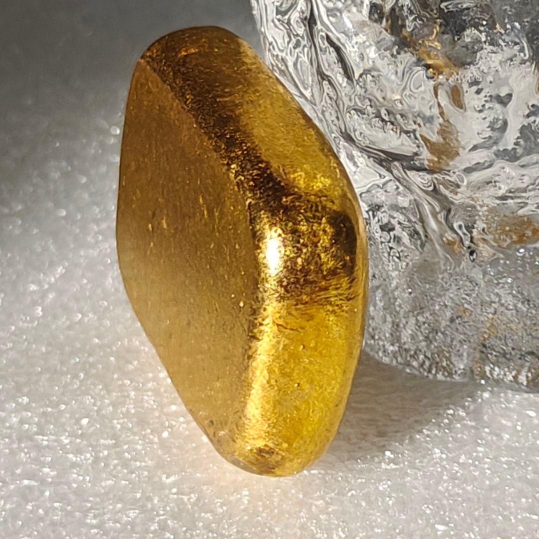 金塊　古銭　古代中國　硬貨 金貨 古金 大清 地金 金錠　漢字刻印　景福　56g